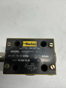 D3w30bnyc30 Parker Solenoid Hydraulic Valve. X-584