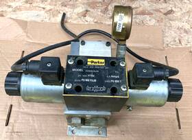 D3w9cnjw Parker Hydraulic Solenoid Valve 24vdc5000psi 1500 Psi Max T