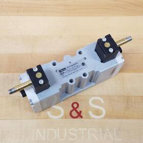 H22vxbg0b9c Parker Double Solenoid 2-position Valve - Used