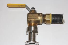250wog Parker Hannifin 1 Inch R-angle Brass Ball Valve