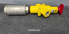 P6m-ma18 Parker Lv4ba8 Shut Off Valve Lock Out 10 Bar