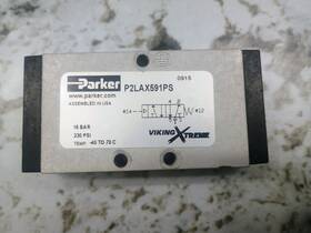 P2lax591ps Parker Viking Xtreme 4-way 2-position Remote Pilot Valve Used