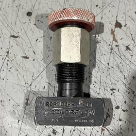 Rcp400s Parker Hydraulic Flow Control Valve Used Free Shipping
