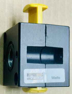 Sv75-02 Parker Watts Pneumatic Lockout Valve