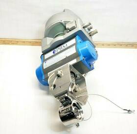 Ax93s1ansa02rm Pbm Pavcl253s-0075 1 Inch Sanitary Pneumatic Actuated Ball Valve /