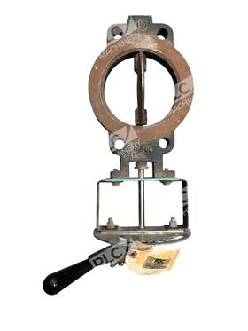 20034118-2 Pdc Wafer Style Butterfly Valve Manual Lever Handle Flow Control