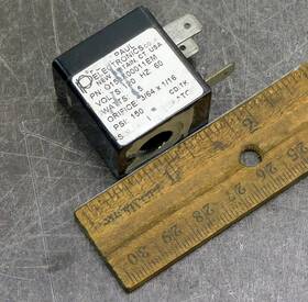0153x00011em Peter Paul Solenoid Coil 110/120v 50/60hz 8.5w 150psi