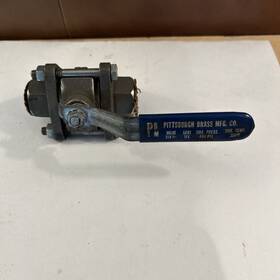 Sp-h-14v-1a Pittsburgh Brass Mfg 1 Inch Ball Valve Sp-13-h1 316