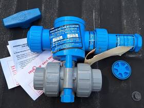 Abvs075vs-pv Plast-o-matic Abvs075vs Parts/repair 3/4 Inch Pvc True-blue Ball Valve Pneumatic
