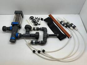 F100v-pv Plast-o-matic F100vpv 1 Inch Pipe Pvc Air-operated Diverter Valve Set See Pictures