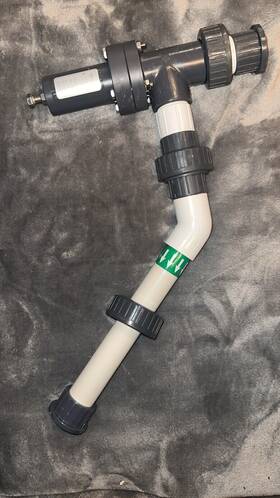 Rvt100b-pv Plast-o-matic Rvt100v-pv Pressure Relief Valve And Pipe Assembly