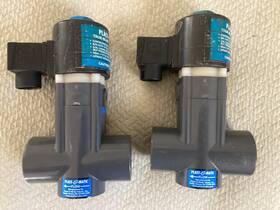 Easmt6v22w20-pv Plast-o-matic Valves Easmt6v22w20 2 X 120v 20w Solenoid Preowned