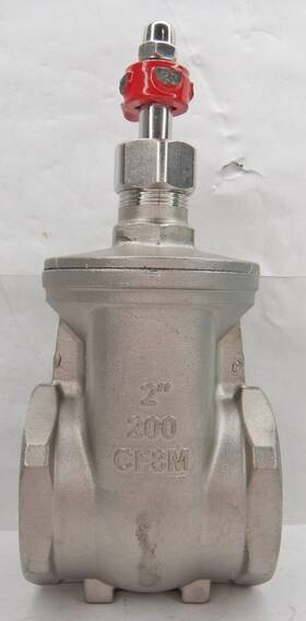 Ga11w6n Pnkmonkey Ga11w6n/200/200 Broken Handle 2 Inch In Gate Valve Female Threaded Npt 200 Wog Stainless Steel 316
