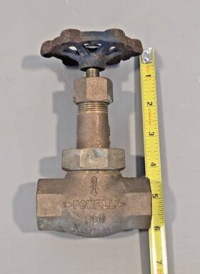 2612a Powell Bronze Globe Valve 3/4 Inch Npt 300 Wp