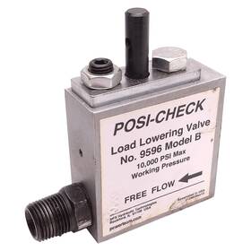 9596 Power Team Hydraulic Posi-check Valve 3/8 Nptf 5gpm Flow 10 000psi Max