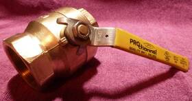 B16.44 Prochannel Brass 2 Inch Two Ball Valve 600 Wog Quality