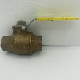 Pf1615 Proflow Pro Flow Valve 1-1/4 Inch Brass Swt Full Port Ball 600 Wog Guaranteed