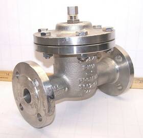 Protego Braunschweiger Dz/t-25 1 Inch Flanged Stainless Pressure / Vacuum Relief Valve