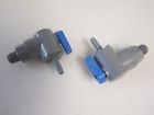 657-4m4b-f Pvc The Specialty Lot Of Angled Ball Valves Hose Barb
