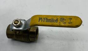 201534 Pvflimited Valve 3/4 Inch Brass Ball 600 Wog Upc 4798