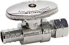 Qqtv60sgx Zurn Pex Brass Straight Stop Valve Barb Od 084169014313