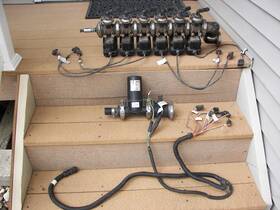 1063-0171-928 Raven 1 063-0171-928 6-section Electric Shutoff Manifold Boom Valves Harness