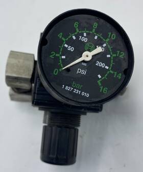 0821302400 Rexroth 0821304211 Pressure Control Valve With Gauge 0-200 Psi 0-16 Bar