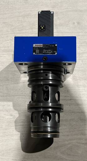 Vf750m-1x Rexroth 3wrcbh Vf750m-1x/m 50 Valve Used Free Shipping