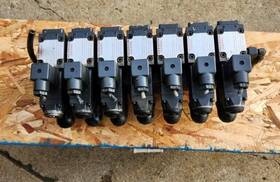 A51ag24nz4 Rexroth Solenoid Manifold With 7 Valves 3we6 Coil Volt 24 Vdc