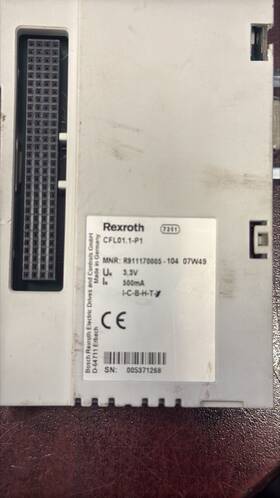 R911170005 Rexroth Cfl01.1-p1 Mint Condition Bosch Indracontrol Profibus Master