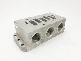 R432015310 Rexroth Pneumatic Valve Subplate 1 Inch Ports