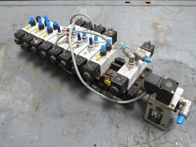 R432015405 Rexroth 572 756 092 Pneumatic Directional Valve Assembly T175340