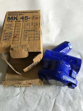 20pn40 Rhombusline Bk45 2 3/4 Inch Flowserve Mk 45-2 Thermostatic Steam Trap Gestra A105 Al