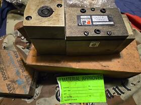 7076a3301 Ross 7076a330i Pneumatic Solenioid Valve110/120v 1 - 10 Bar Used