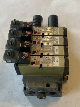W6376b4401 Ross 4x Controls Solenoid Valve 2-10 Bar With Block 1145c91