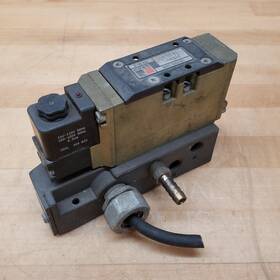 W6576a2401 Ross Solenoid Valve 2-10 Bar 120v 50/60hz 6.5va - Used
