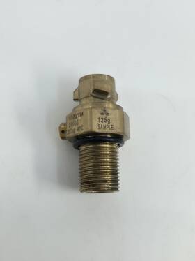 1003114 Rotarex Firetec Pilot Cylinder Valve M18 Thread 207 Bar Sample Display Unit