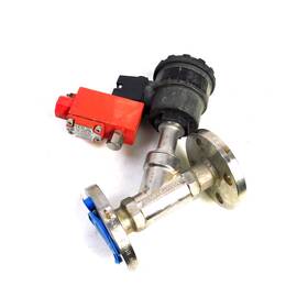 I-37-01-h Rotex 1 Inch Angle Seat Solenoid Valve Assembly With Dn25 2-way Flange Mount