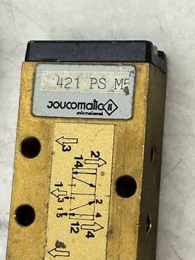 421pp Roucomatic /m5 Valve Pre-owned Lot Of 2