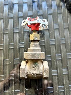 34rw267 Rwv Red-white Valve Gate Threaded 3/4 Inch