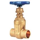 S-113 Nibco Gate Valve 2-1 2 C X Non-rising Stem Bronze