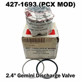 427-1693 Samco Pcx Mod Gemini Compressor Discharge Valve 2.4 Inch Rebuilt 4271693