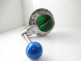 Kv1030316 Sanitary Fitings 316l Butterfly Valve 3ftft Tc