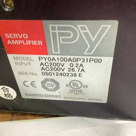 Py0a100a0p31p00 Sanyo Denki