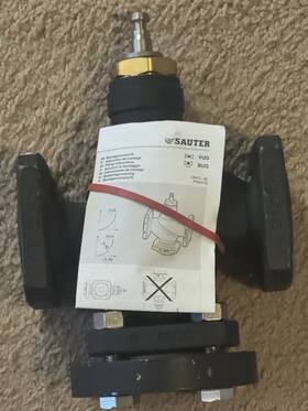 Dn15..50 Sauter Pn25/16 Dn20 Gate Valve Flanged