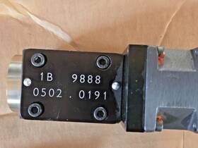 0502.0191 Sca Schucker Servo Valve 1b 9888 Used Working Unit Free Ship Loc B