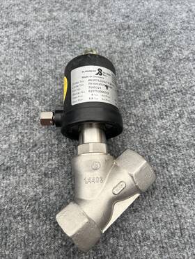 025v15202p Schubert & Salzer 7010/025v15202p And 1 Inch Ss Pneumatic Actuated Piston Valve Used