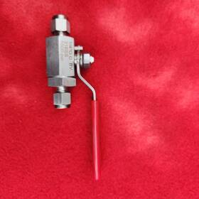 S76bvh002 Sci Instrumentation 1/4 Inch Ball Valve 316ss 1000psi Tube Ends - Used