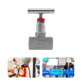 J13w Senderpick 3/8 Inch Stainless Steel Needle Valve Threaded Flow Control Steam Max 6000 Psi