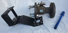 50114 Sharpe 54114 2 Inch Wcb Flanged Ball Type Valve Seat Tfm Stem 316 Cf8m